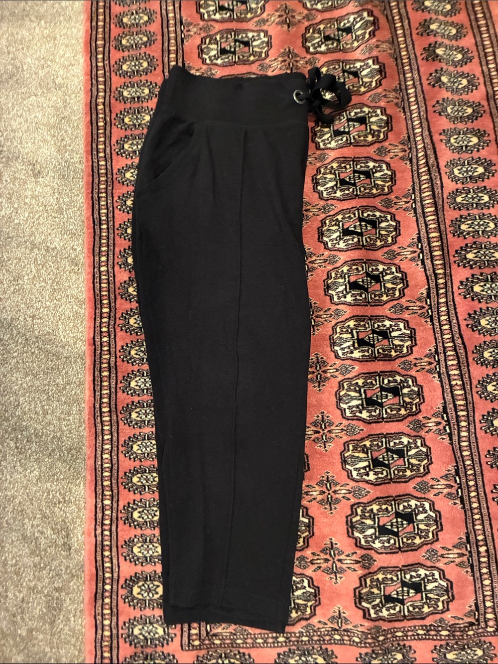 Xersion Black Women's Drawstring Jogger Pants